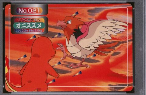 Spearow vs Charmander