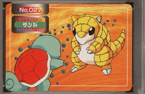 Sandshrew vs Squirtle
